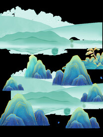 山水画