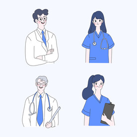 医生插画