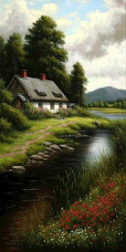 风景油画