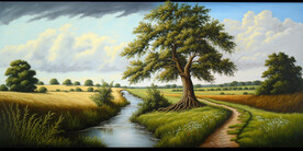 风景油画