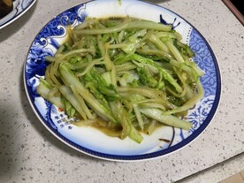 炒卷筒青