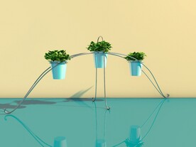 C4D模型绿色植物