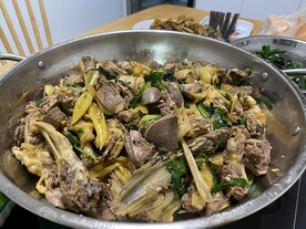 酸柠檬鸭肉