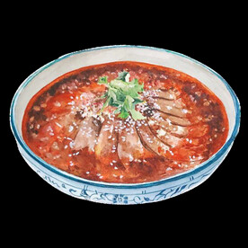 手绘夫妻肺片