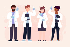 科学家插画