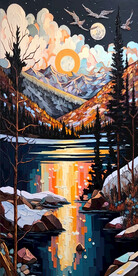 风景油画