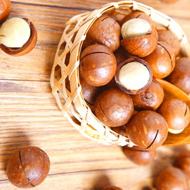 夏威夷果摄影图