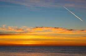 夕阳背景