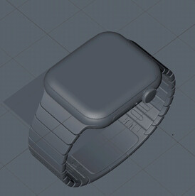 C4D模型手表