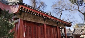北京万寿寺中式古建筑