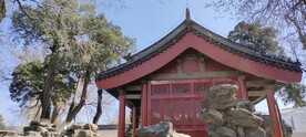 北京万寿寺中式古建筑