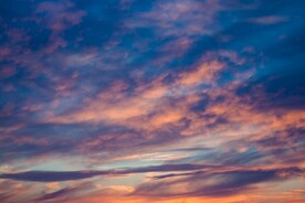 夕阳天空