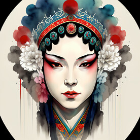 京剧脸谱