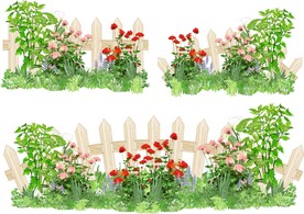 矢量公园花园