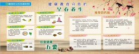 春季养生宣传栏