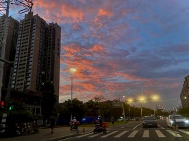 晚霞