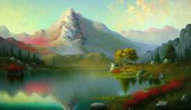 风景油画