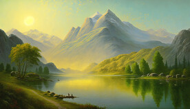 风景油画