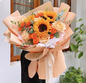 向日葵花束