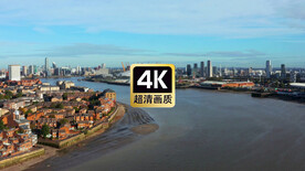 海滨城市建筑群美景