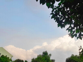 蓝天白云天空