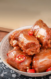 香辣鸭脖