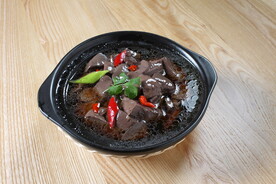 猪血煲