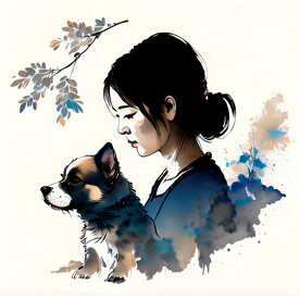 插画狗