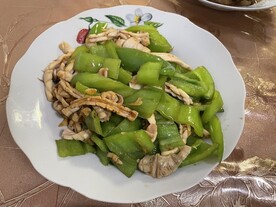 鱿鱼炒青椒