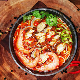 香辣大虾米线