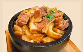 广式牛腩猪肠粉煲
