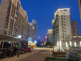 小区月夜