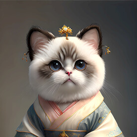 汉服布偶猫