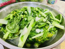 素炒白菜苔