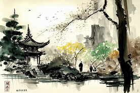 山水园林