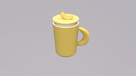 C4D模型茶杯
