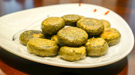 香煎艾糍饼