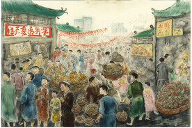 国画农贸市场