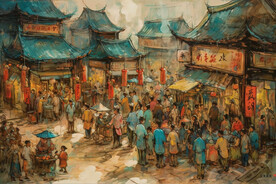 国画农贸市场