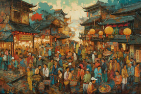 国画农贸市场