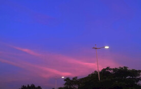 晚霞天空