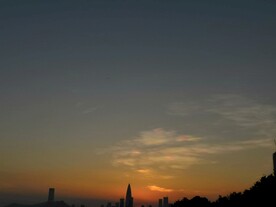 晚霞
