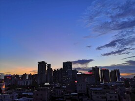 晚霞天空