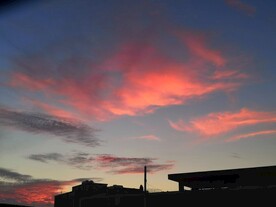 晚霞