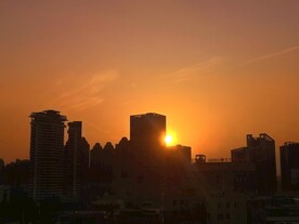 日落黄昏