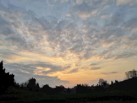 晚霞天空