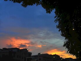 晚霞天空