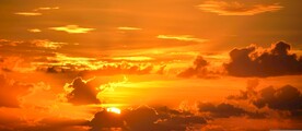夕阳天空
