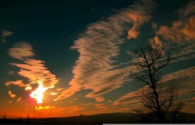 夕阳天空