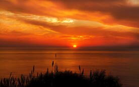 夕阳天空